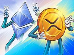 瑞波币(XRP)vs以太坊(ETH)：哪种代币在巨鲸推动的行情中表现更佳？