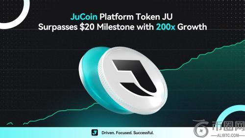 JuCoin平台代币JU飙升200倍，突破20美元大关