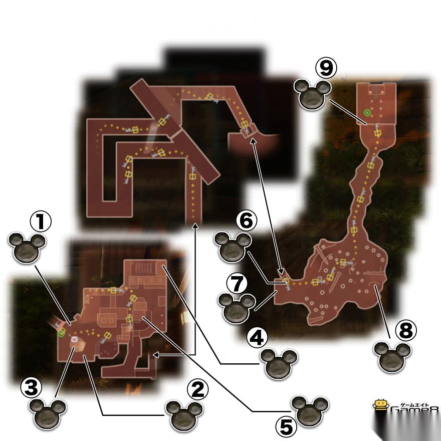 王国之心3米奇幸运标记全在哪里汇总