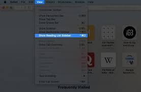 如何清理Safari阅读列表缓存