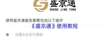 盛京通app如何取出余额