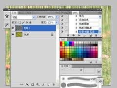 PS如何制作暴雨效果
