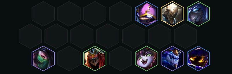 LOL 云顶之弈9.18版本忍法双龙阵容攻略