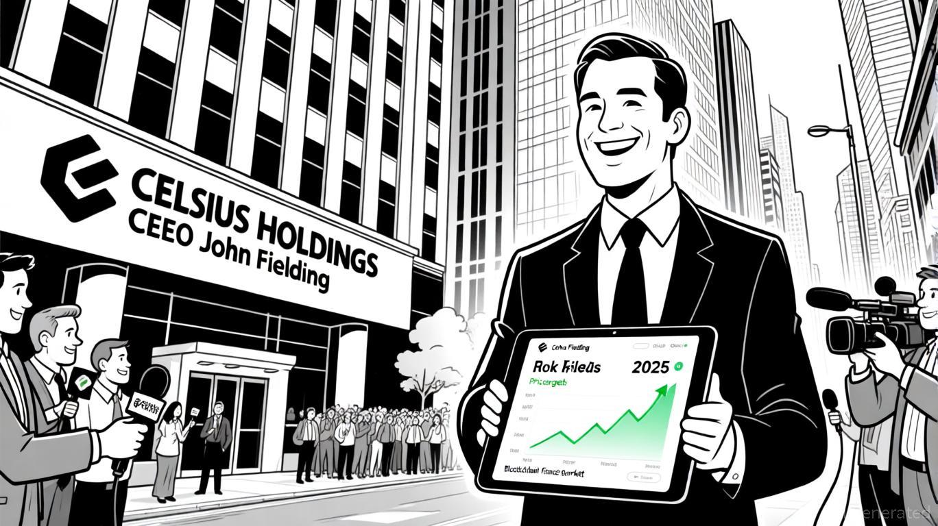 Celsius Network 股价回调：加密货币相关金融科技领域蓬勃发展的战略机遇