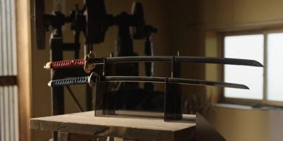 大师刀匠与游戏团队联手 真实还原 忍龙4 主角佩刀