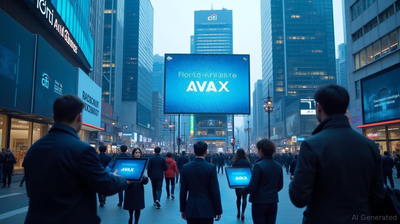 花旗和新加坡的区块链推动了 AVAX 的机构崛起