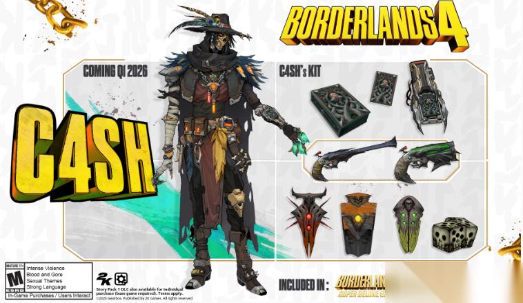 无主之地4官宣全新秘藏猎人