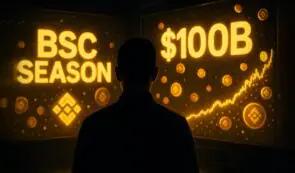 币安创始人开启“BSC季”，交易量超过1000亿美元——追随金钱！