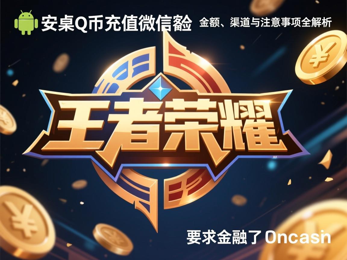 安卓Q币充值微信王者，金额、渠道与注意事项全解析