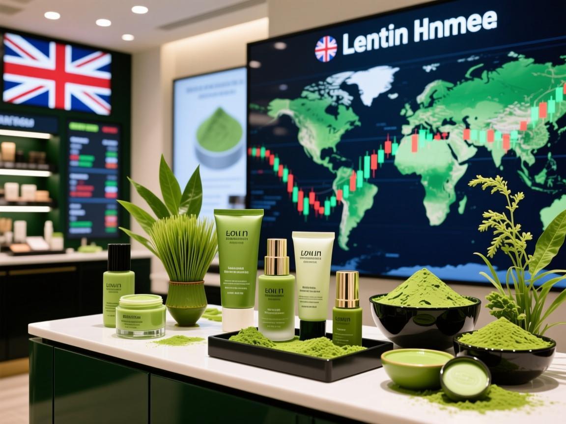 抹茶化妆品登陆英国交易所，东方草本美妆的全球化新篇章