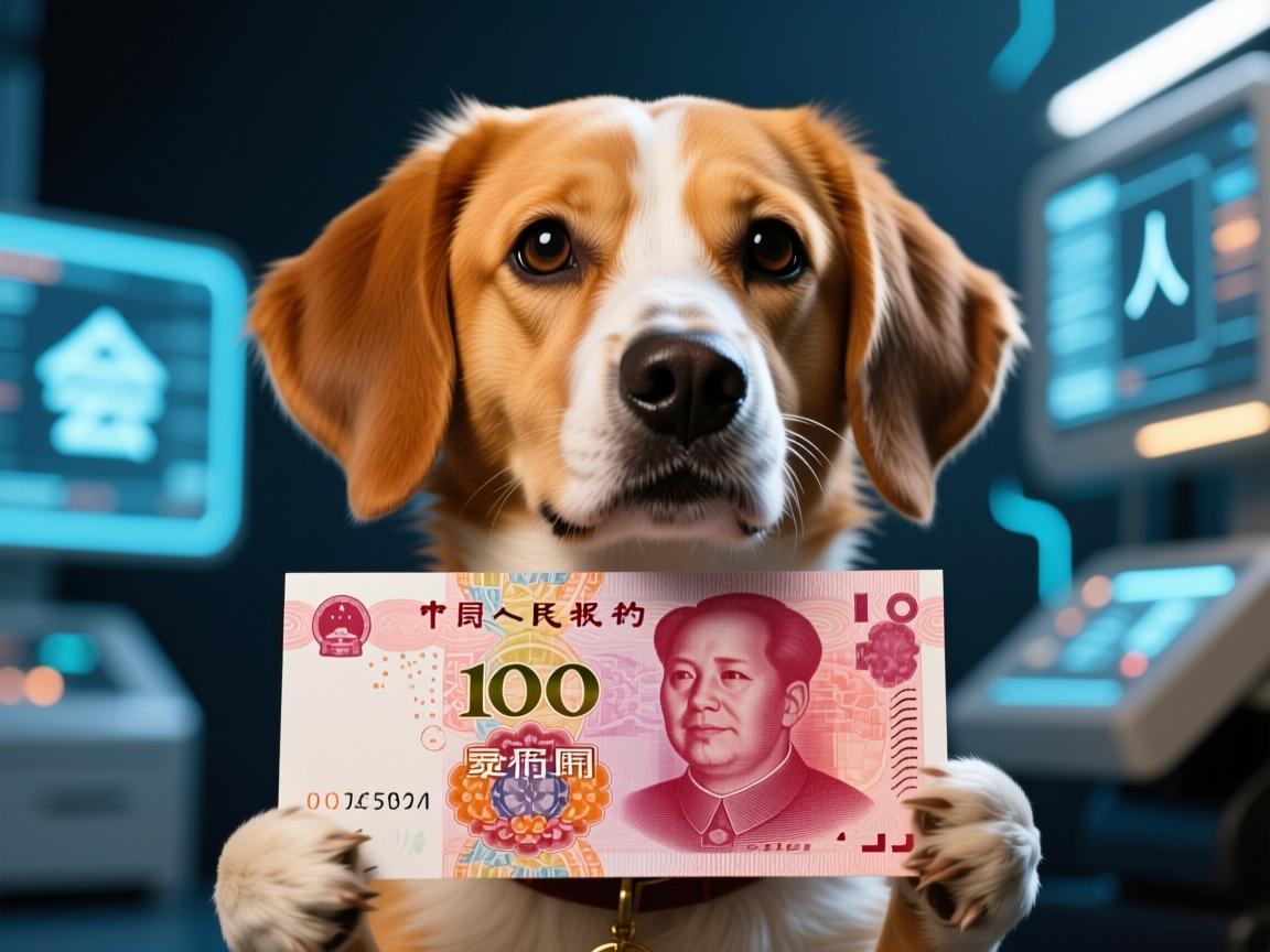 会认识人民币的狗狗