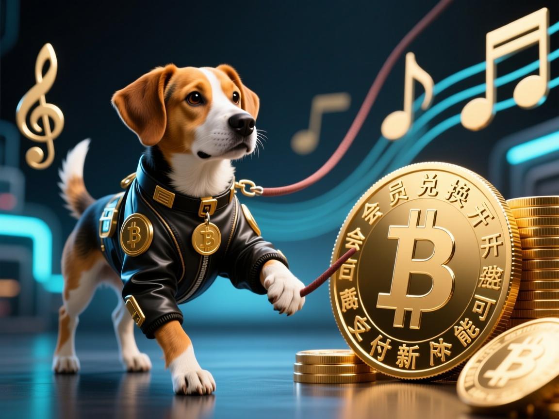 酷狗音乐牵手狗狗币，会员兑换开启音乐支付新可能