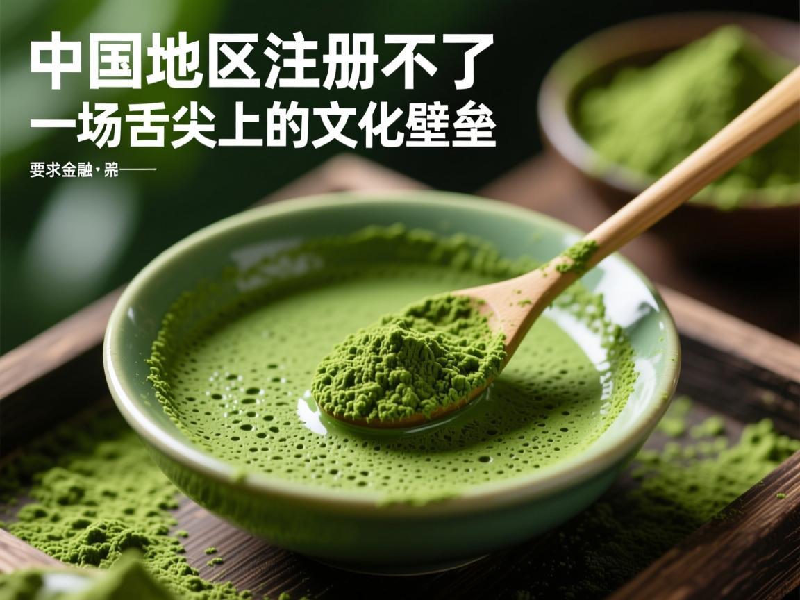 抹茶中国地区注册不了，一场舌尖上的文化壁垒