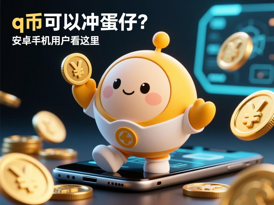 q币可以冲蛋仔吗 安卓手机用户看这里