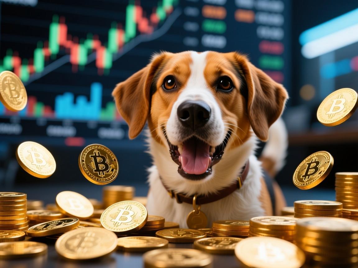 狗狗币今日涨幅惊人，市场热情再度点燃