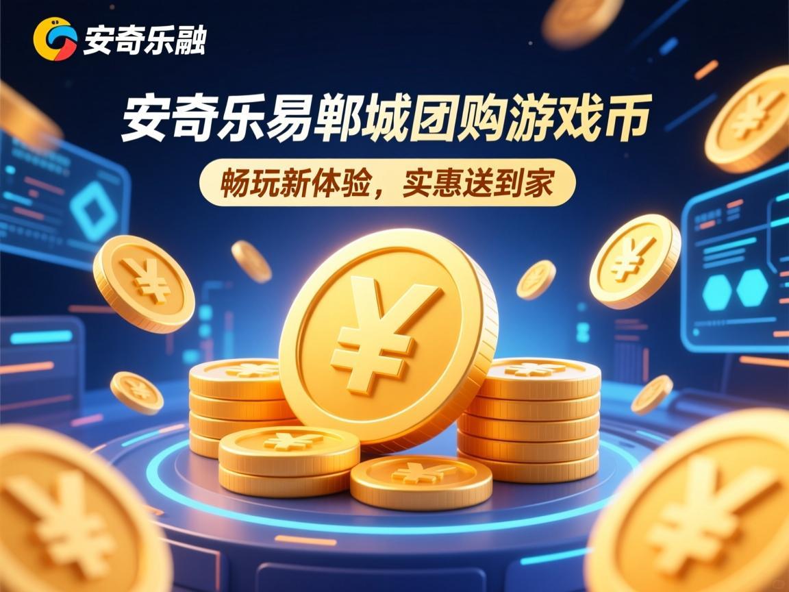 安奇乐易郸城团购游戏币，畅玩新体验，实惠送到家