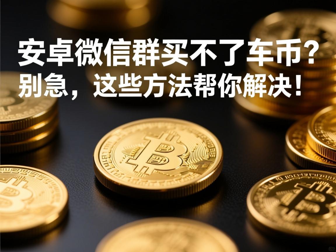 安卓微信群买不了车币 别急，这些方法帮你解决！