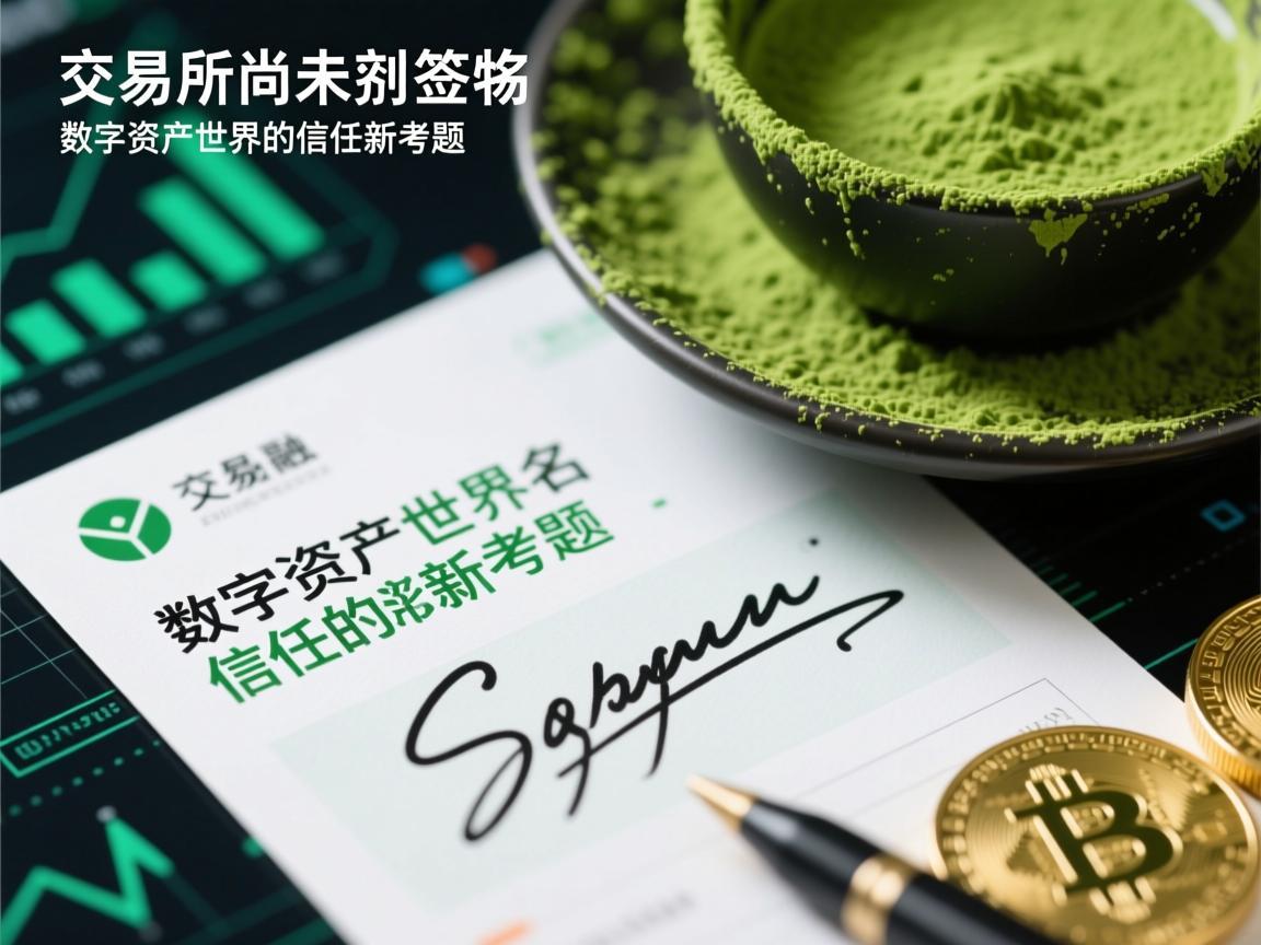 抹茶交易所尚未签名，数字资产世界的信任新考题