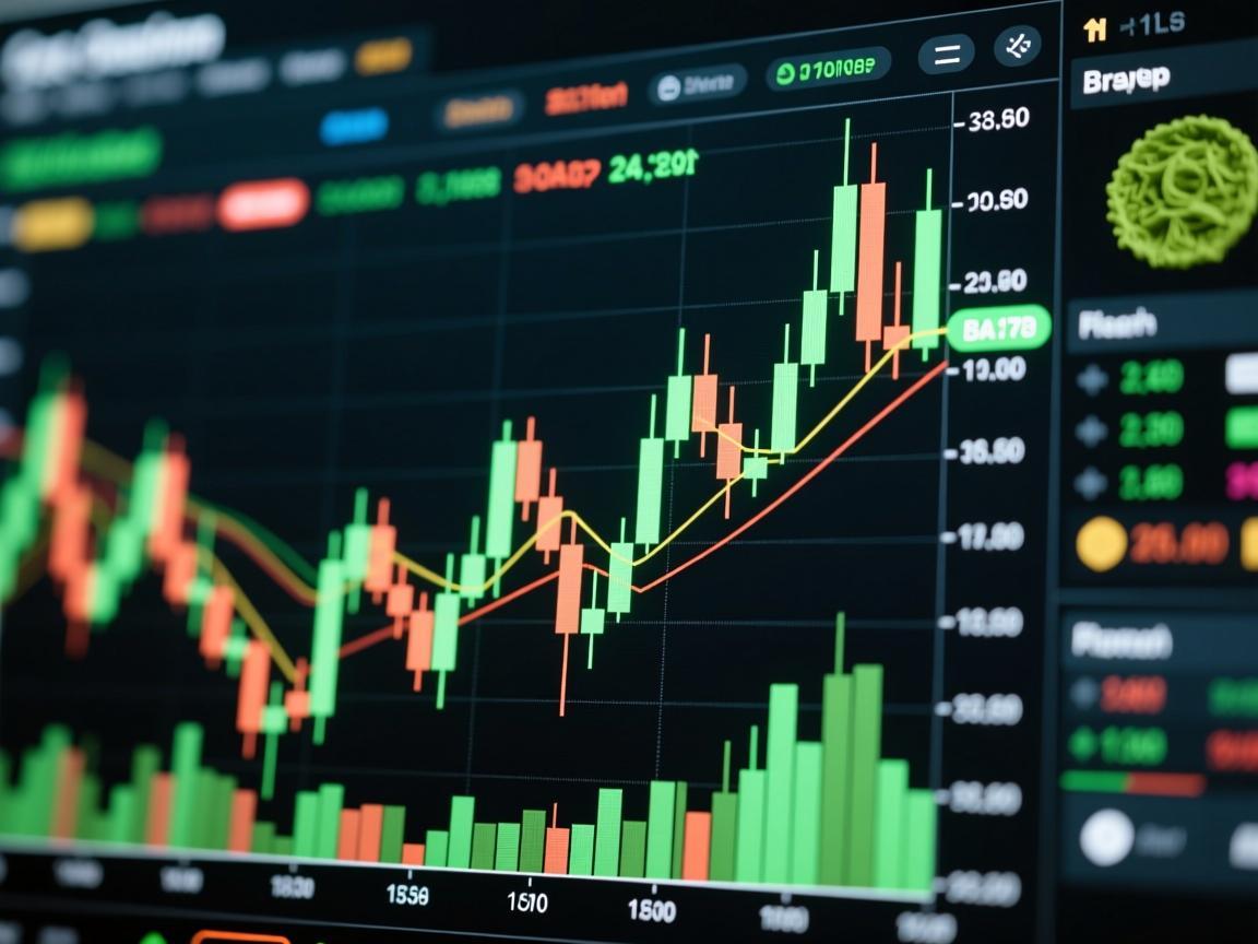 抹茶交易所K线图，数字资产市场的晴雨表