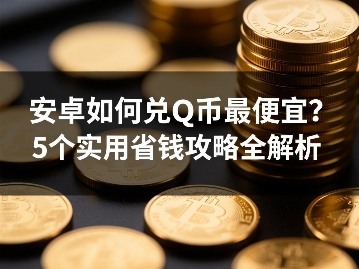 安卓如何兑Q币最便宜 5个实用省钱攻略全解析