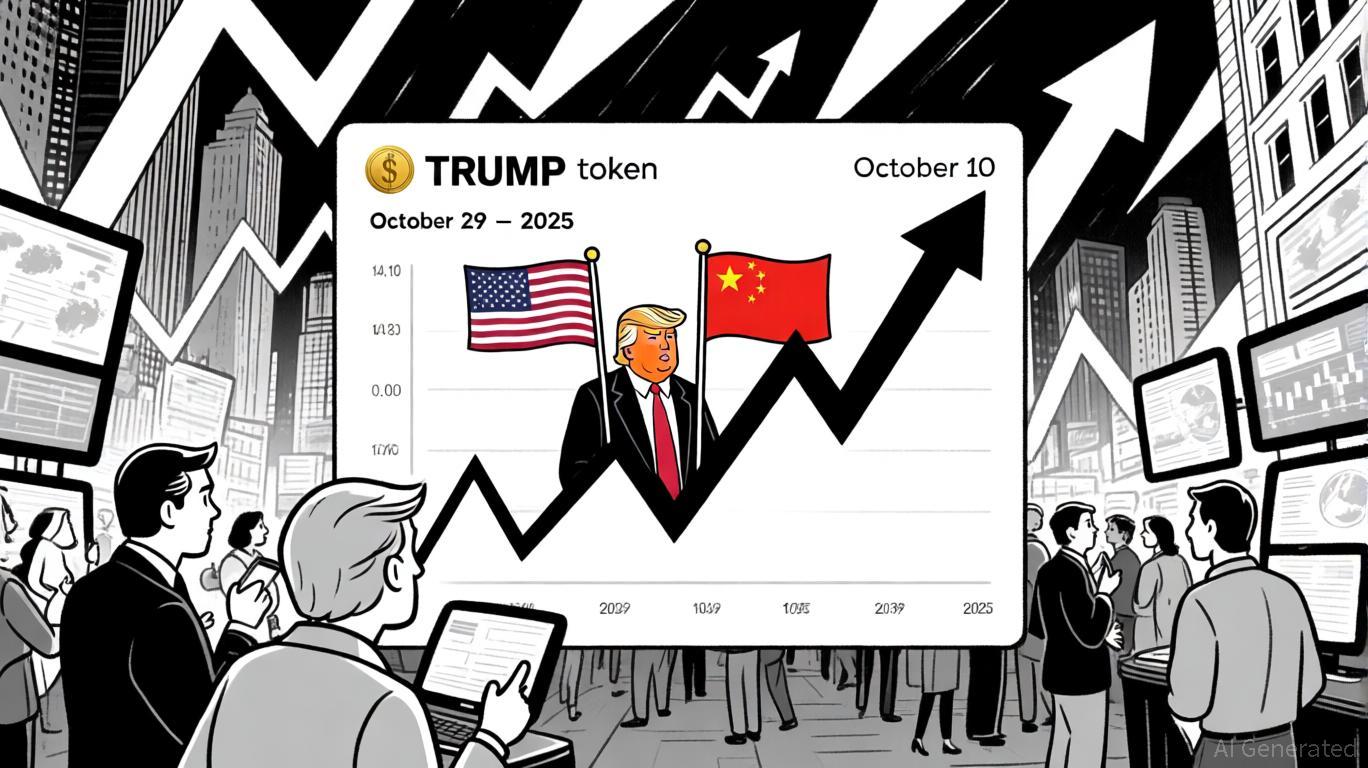 特朗普索拉纳表情包币（TRUMP）：一款关于缓解贸易紧张局势和ETF投机的政治讽刺作品