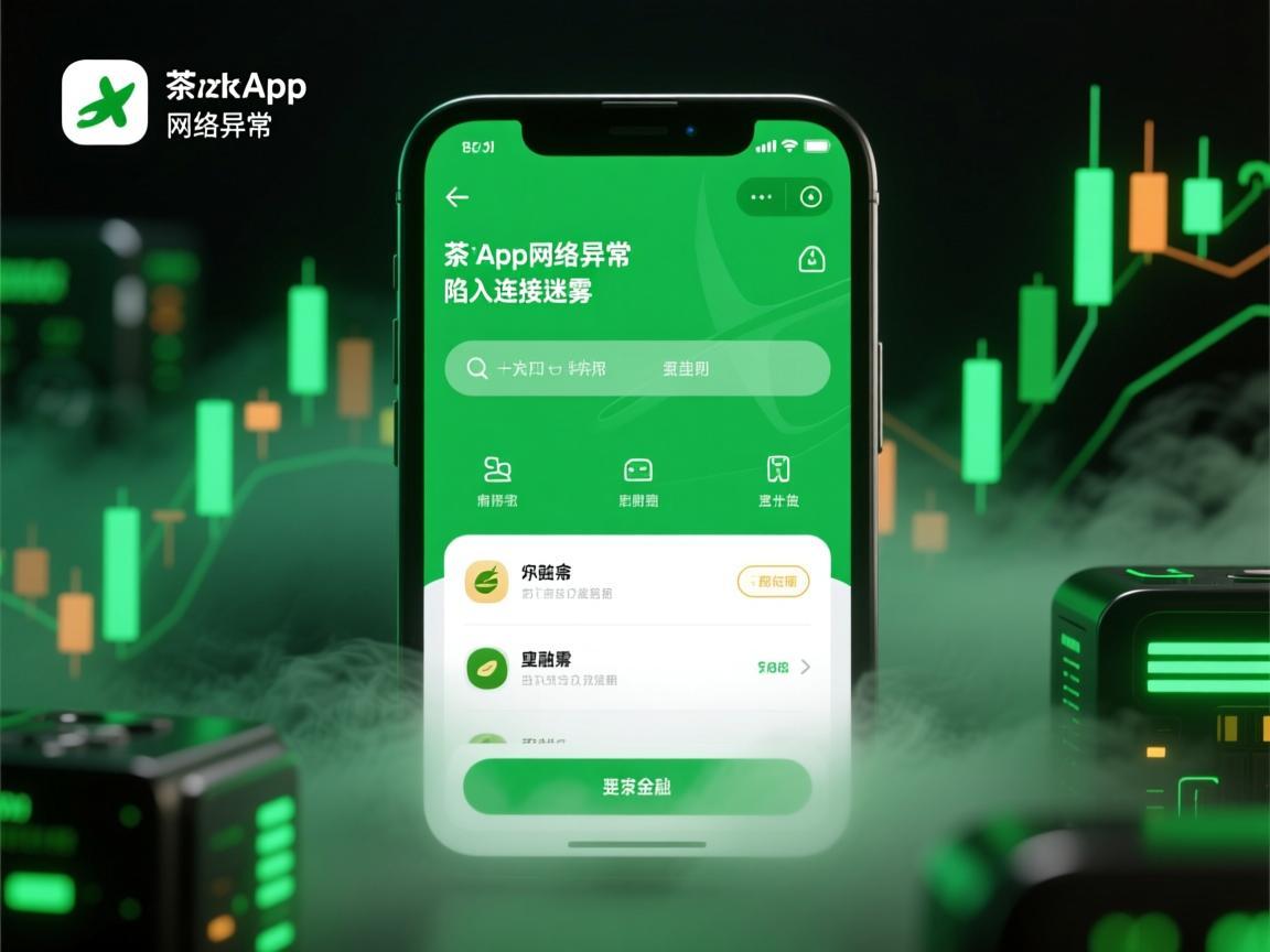 抹茶App网络异常，当绿色界面陷入连接迷雾