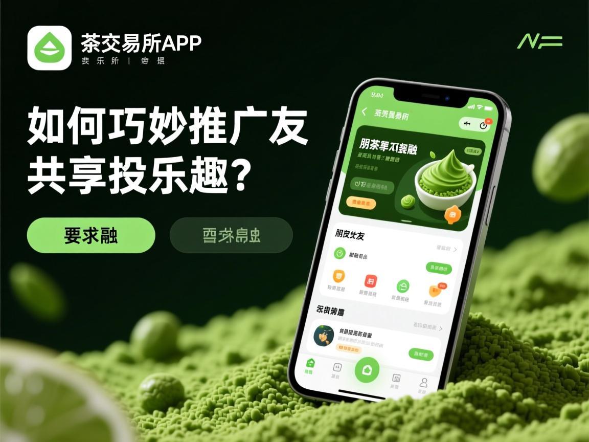 抹茶交易所APP，如何巧妙推广给朋友，共享投资乐趣