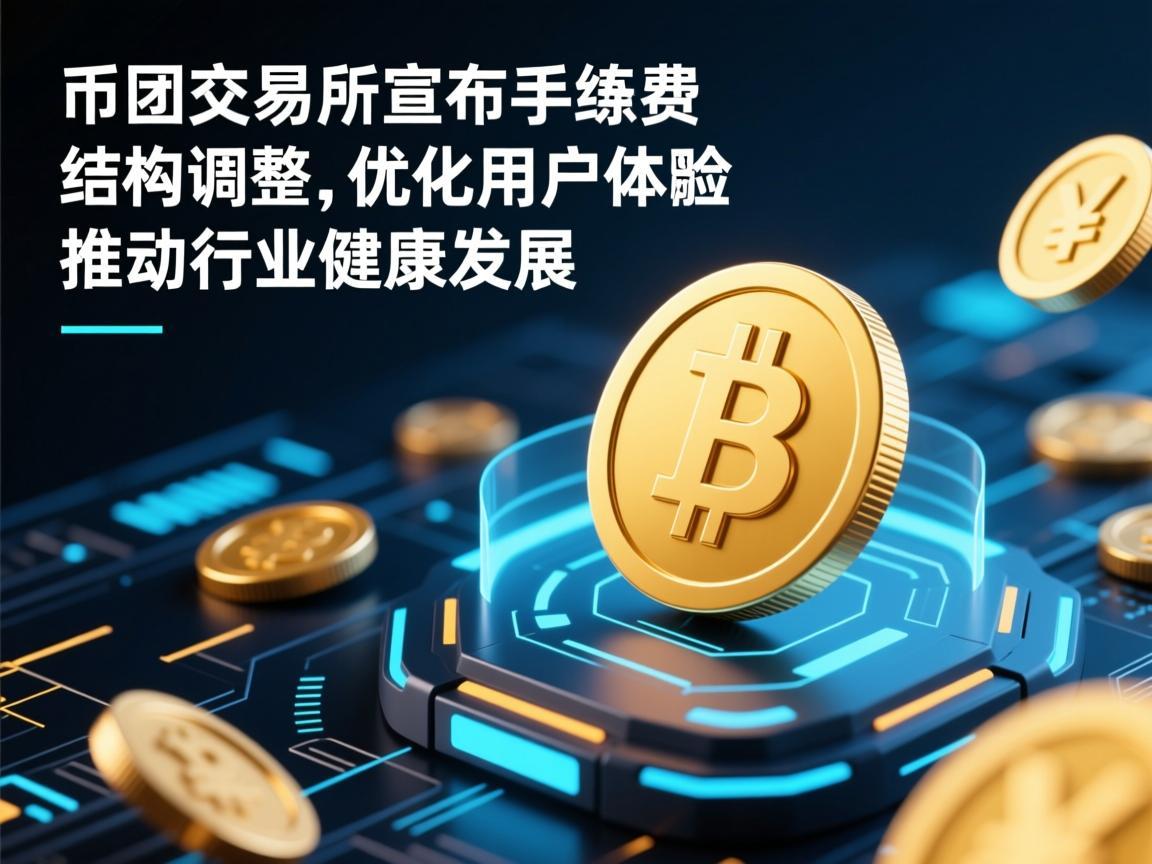 币团交易所宣布手续费结构调整，优化用户体验，推动行业健康发展