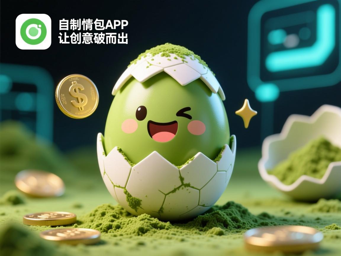 当抹茶蛋蛋遇上表情包，自制表情包App让创意破壳而出