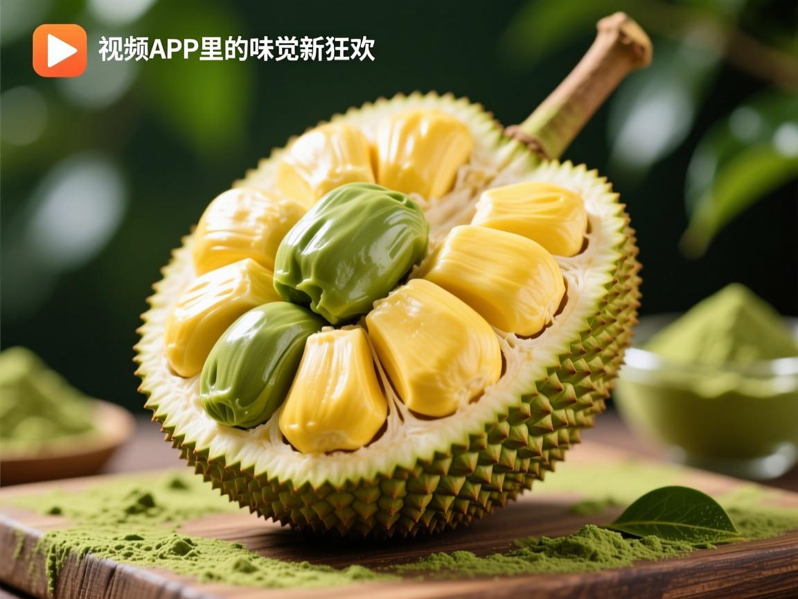 当菠萝蜜的甜香遇上抹茶的清冽，视频APP里的味觉新狂欢