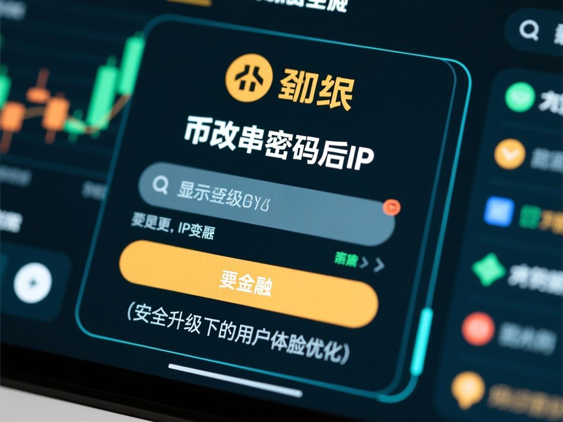 币安更改密码后显示登录IP变更，安全升级下的用户体验优化
