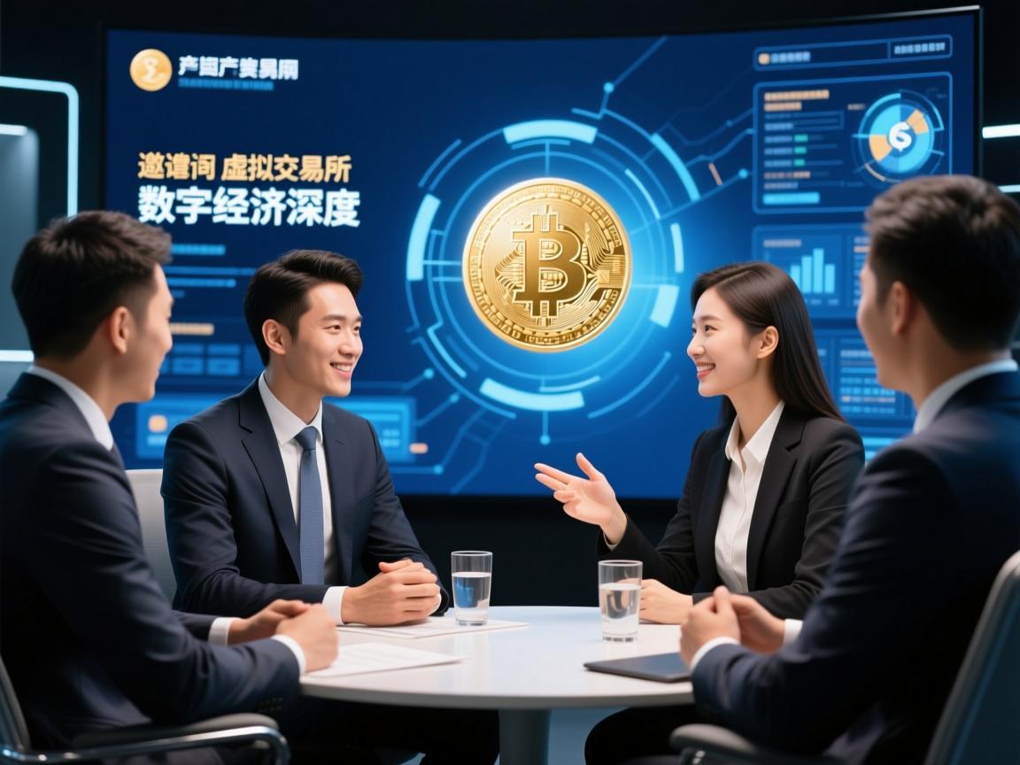 受邀访问虚拟币交易所，一场数字经济的深度对话