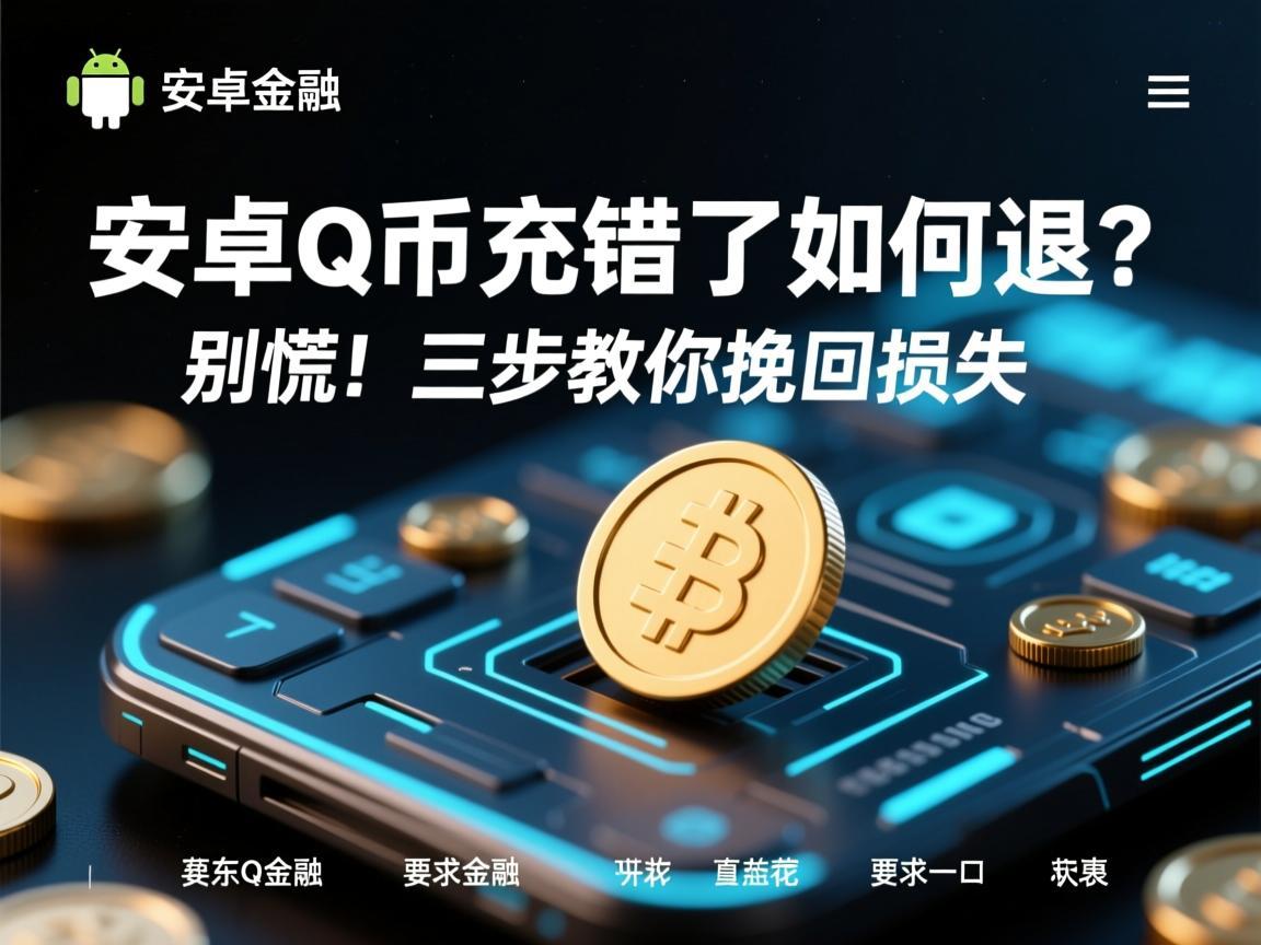 安卓Q币充错了如何退 别慌！三步教你挽回损失