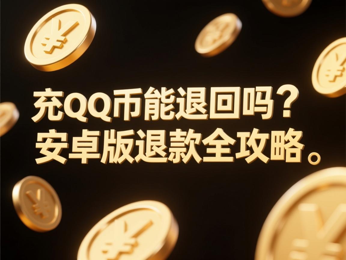 充QQ币能退回吗 安卓版退款全攻略