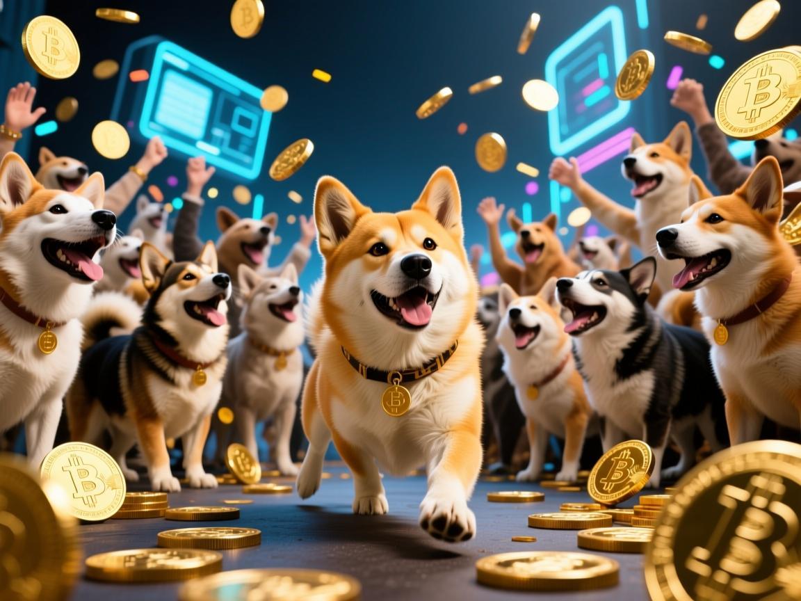 动物币集体狂欢，狗狗币为何原地踏步