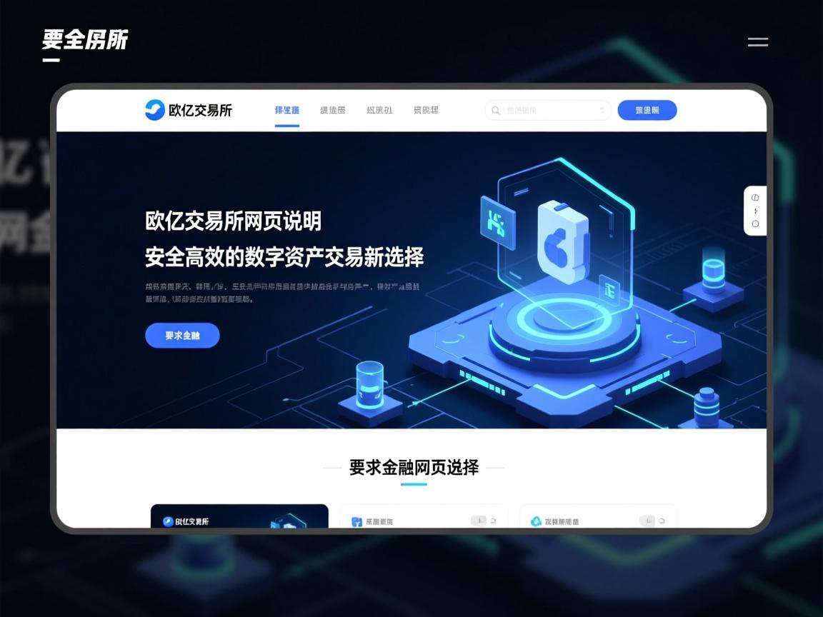 欧亿交易所网页说明，安全高效的数字资产交易新选择