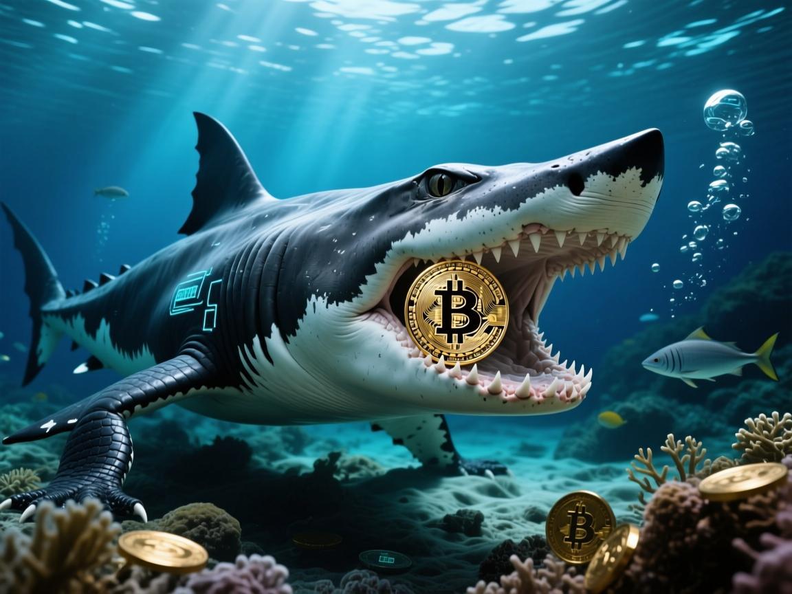 比特币SHARKS，深海巨鳄的猎场与生态密码