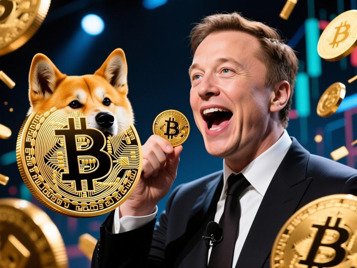 马斯克喊话狗狗币，一场带货狂欢与加密货币的江湖博弈