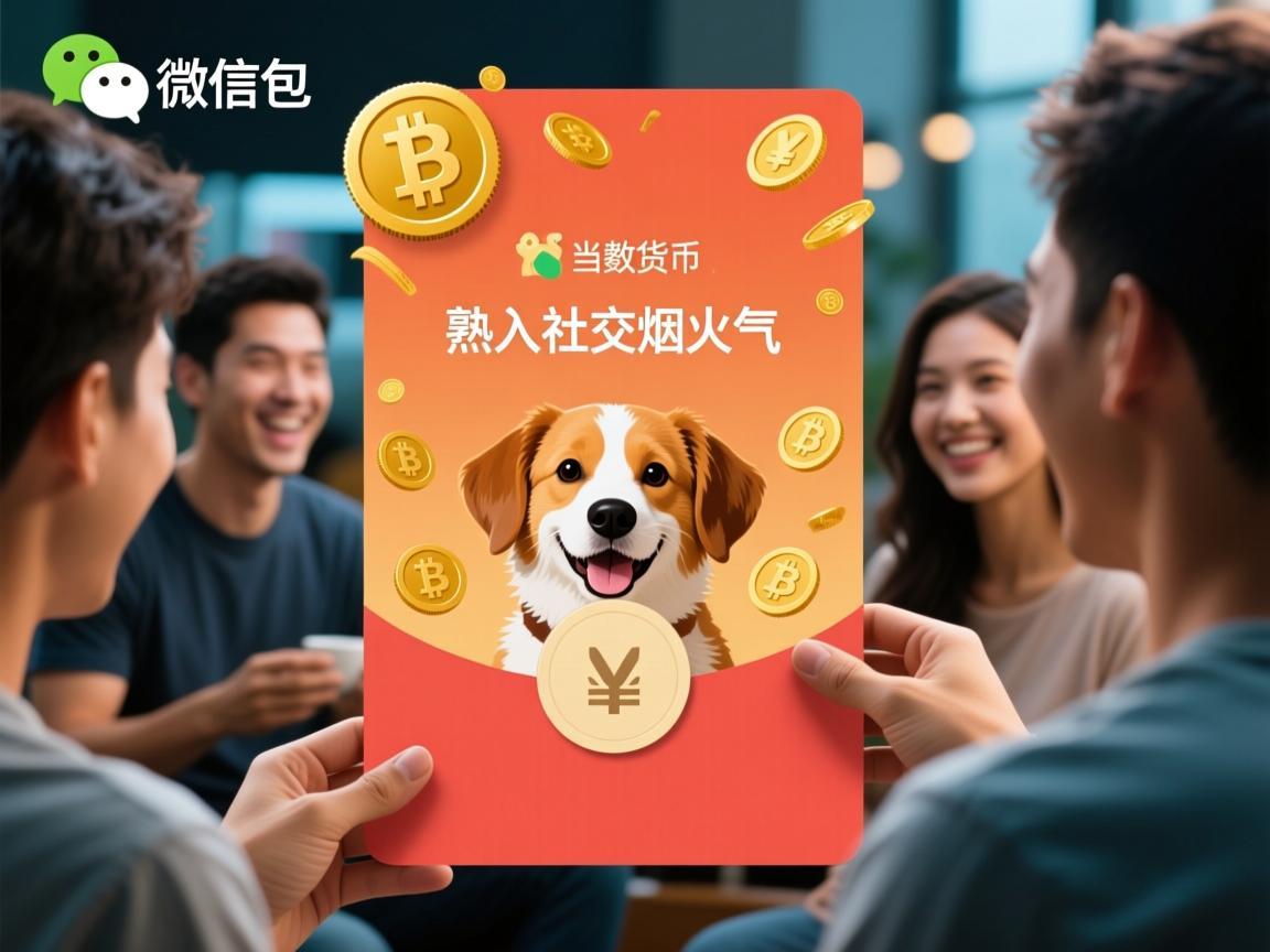 微信红包发狗狗币，当数字货币闯入熟人社交的烟火气