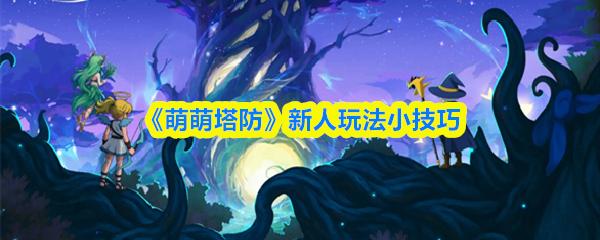 萌萌塔防 新人玩法小技巧