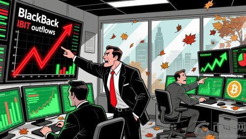 比特币ETF资金流出与市场韧性：解析贝莱德抛售5.7亿美元IBIT的影响