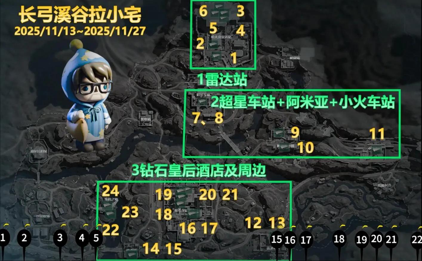 三角洲行动长弓溪谷拉小宅手提箱点位在哪