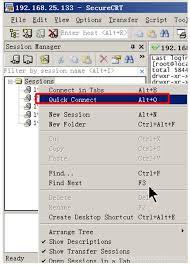 SecureCRT怎么新建会话连接