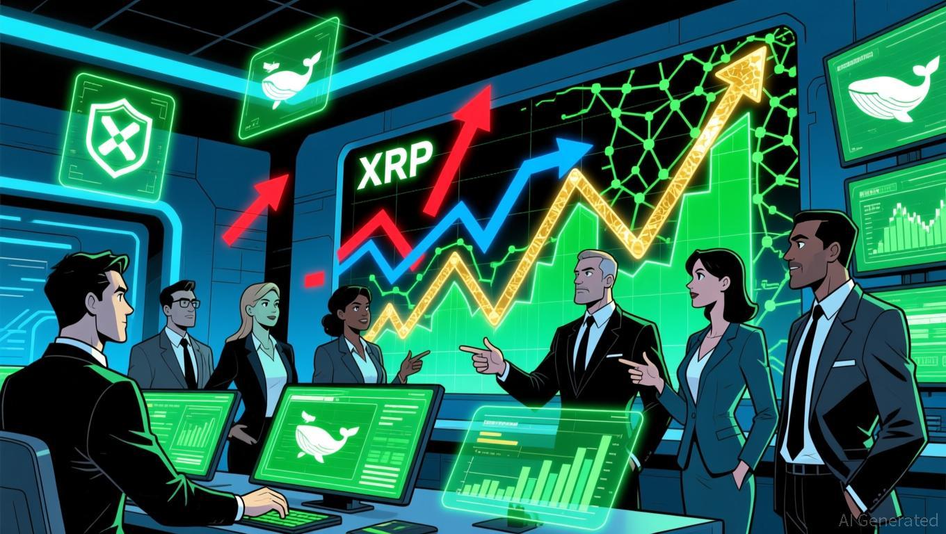 XRP鲸鱼交易活动与机构仓位：突破前的信号