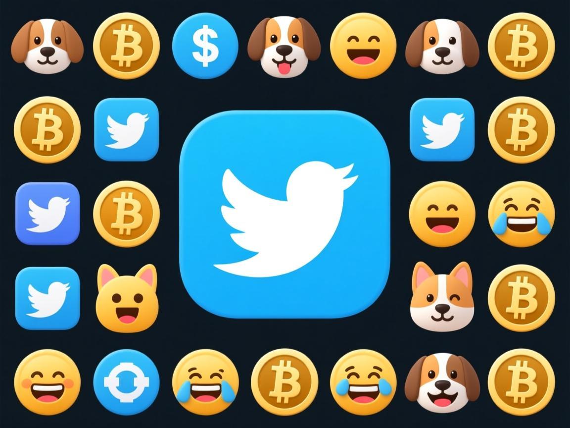 推特狗狗币图标图片大全，从表情包到文化符号的视觉狂欢