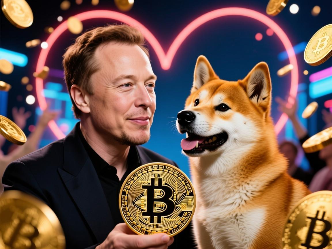 马斯克与狗狗币，一场爱恨交织的数字货币狂欢