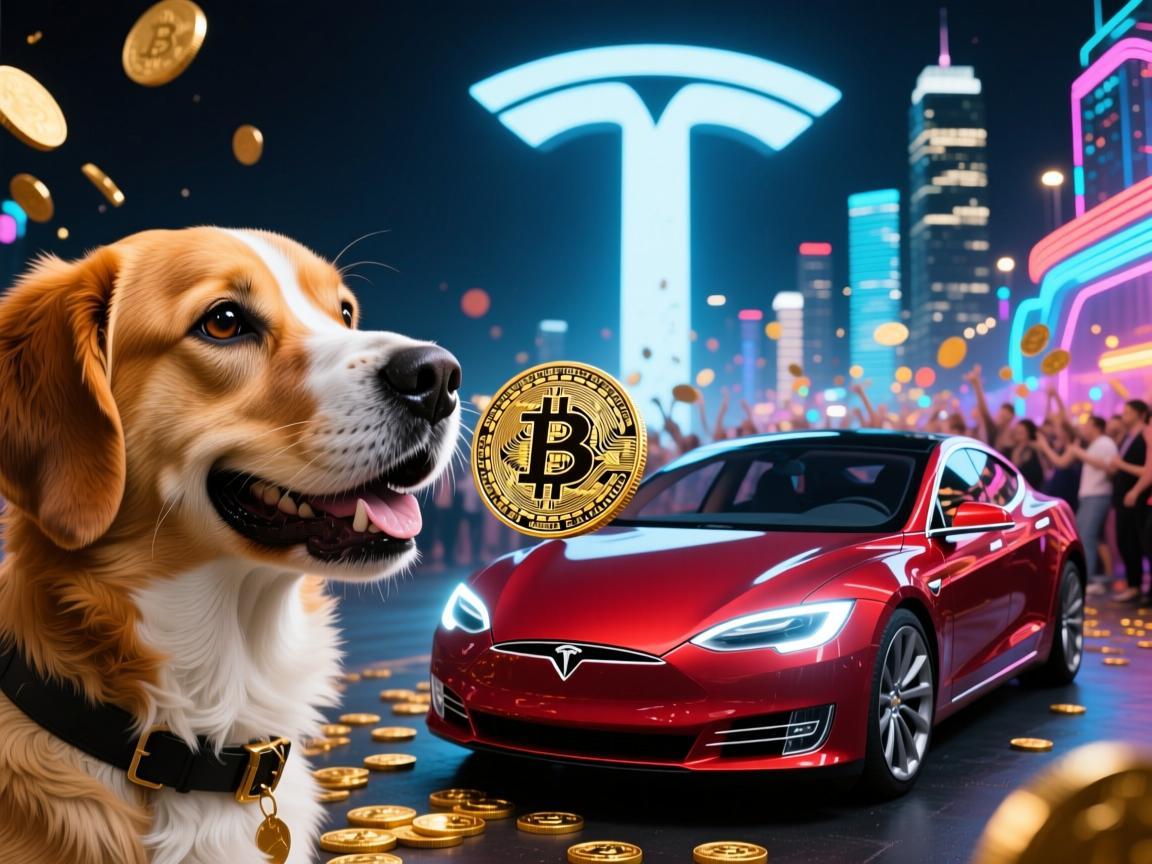 狗狗币买特斯拉，一场数字狂欢与商业现实的碰撞