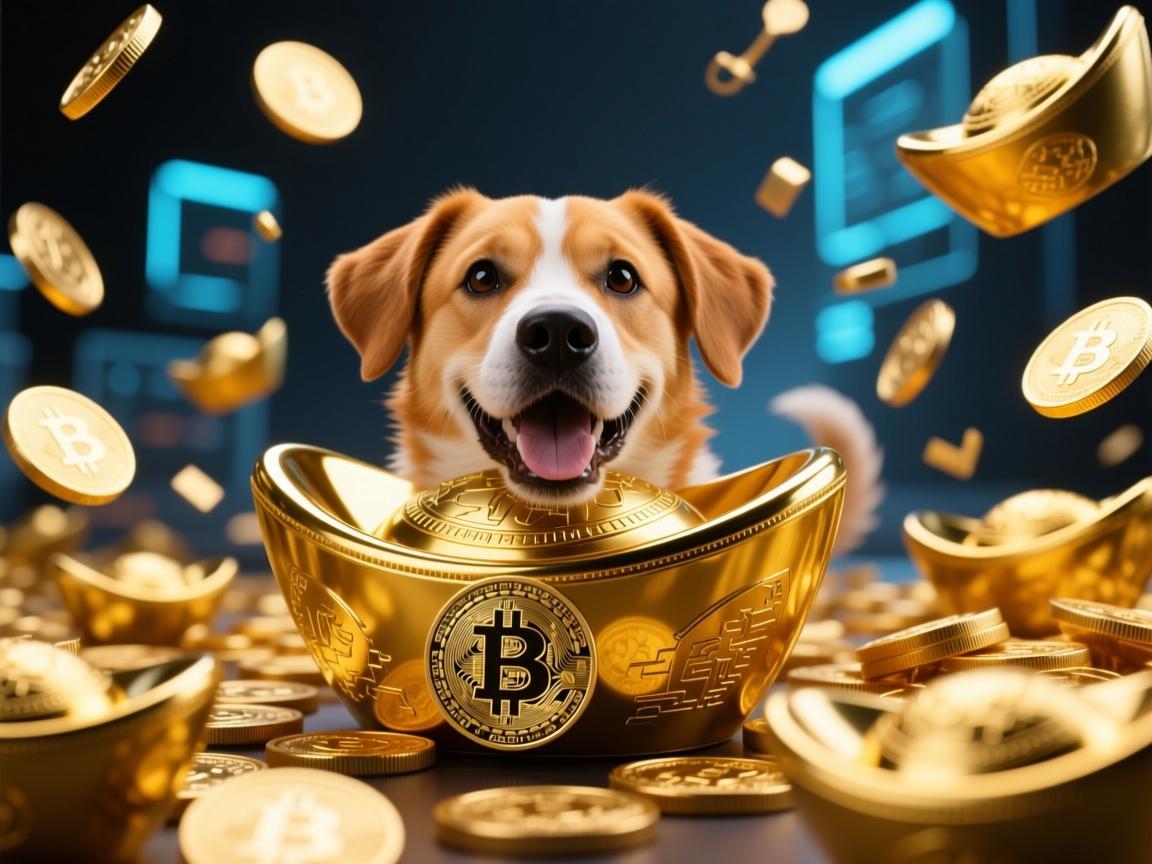 元宝网买的狗狗币大涨，一场意外的财富狂欢