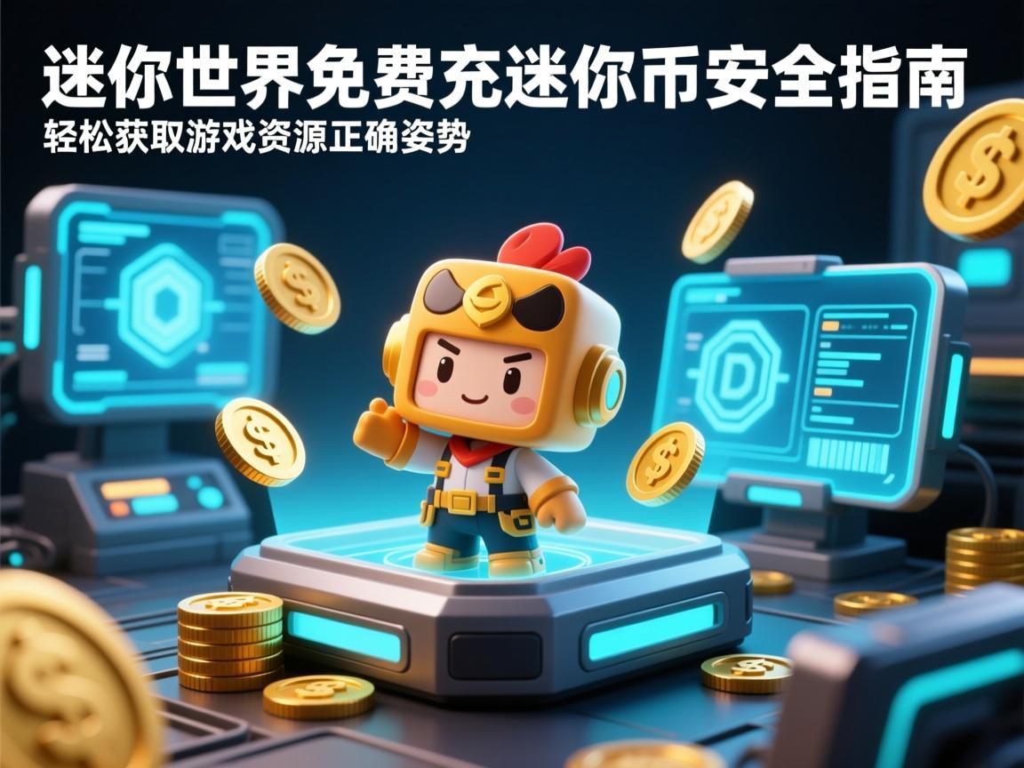 迷你世界免费充迷你币安全指南，轻松获取游戏资源的正确姿势