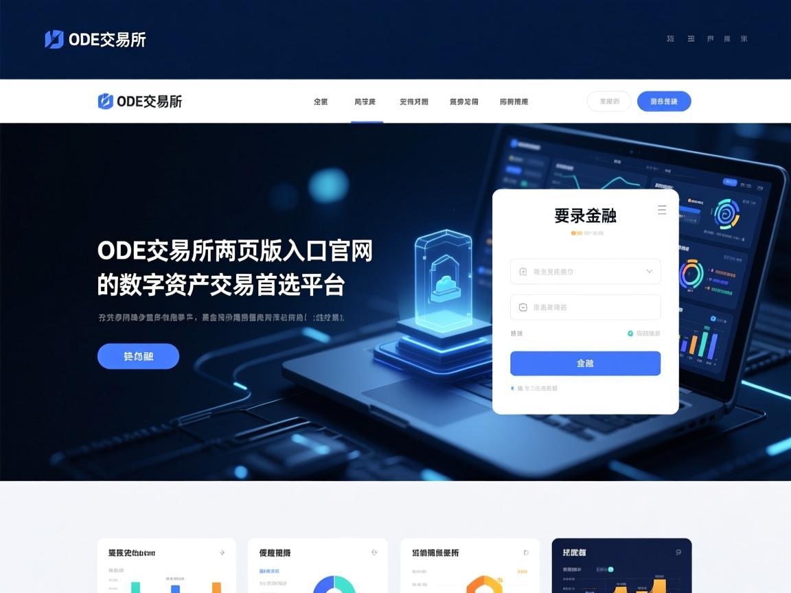ODE交易所网页版登录入口官网，安全便捷的数字资产交易首选平台